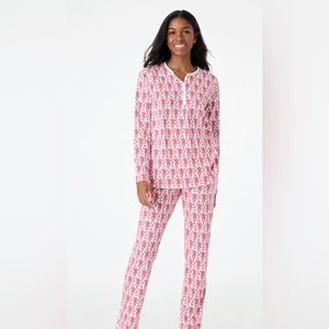 Roller Rabbit Pink Pajama Set